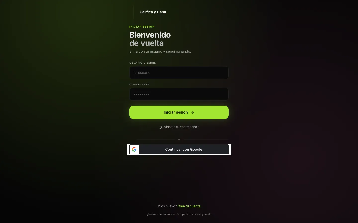 Califica y Gana, la plataforma en Chile y Brasil