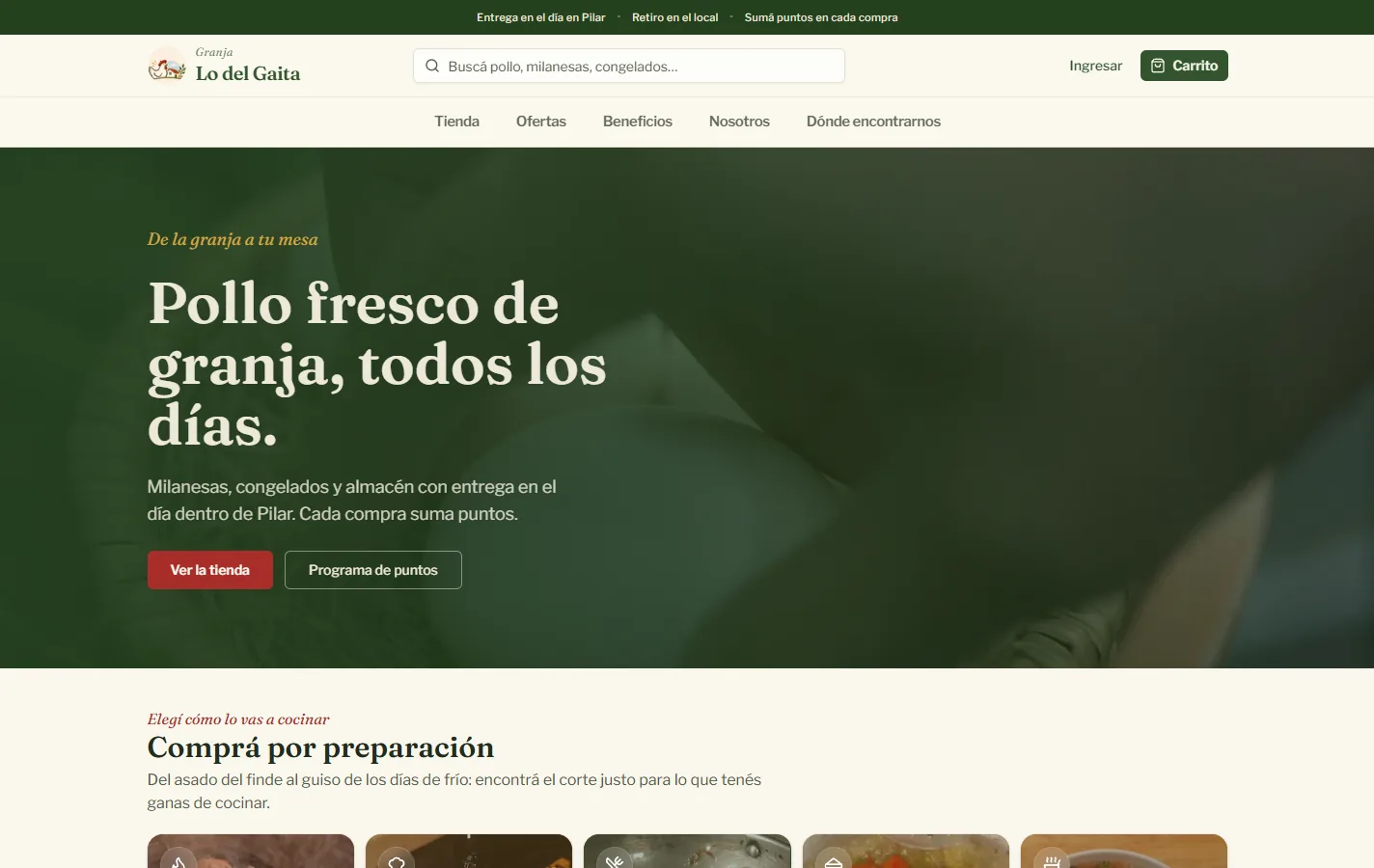 La tienda online de Granja Lo del Gaita